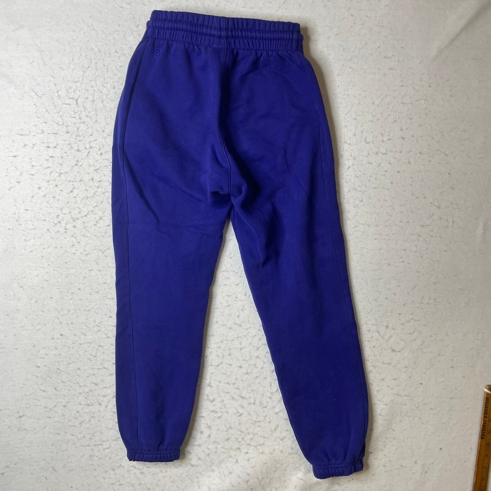 Tna Cozy AF Fleece Sweatpants Women 2XS Purple Joggers‎ High Rise Elastic Waist - Picture 4 of 8